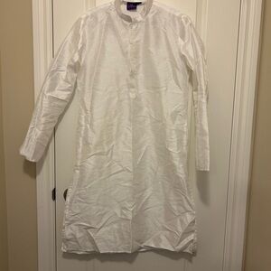 🤍 Men’s White Kurta – Size 38 (No Pants) 🤍